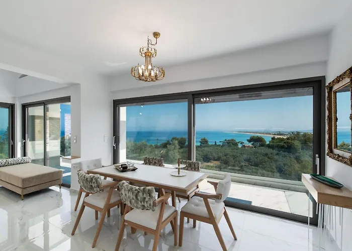 Ouranos - Luxurius Modern Pool, Close To The Villa *